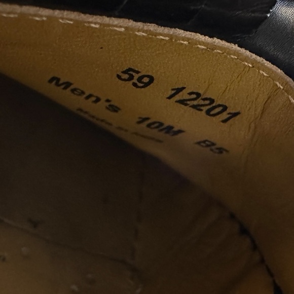 J Murphy Black Loafers Men's Size 10 - Picture 10 of 11